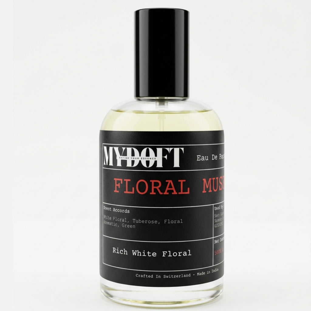 MYDOFT Floral Muse | Rich, Creamy & Intensely Floral | Inspired by G@cci Bloom | Women - 50ml