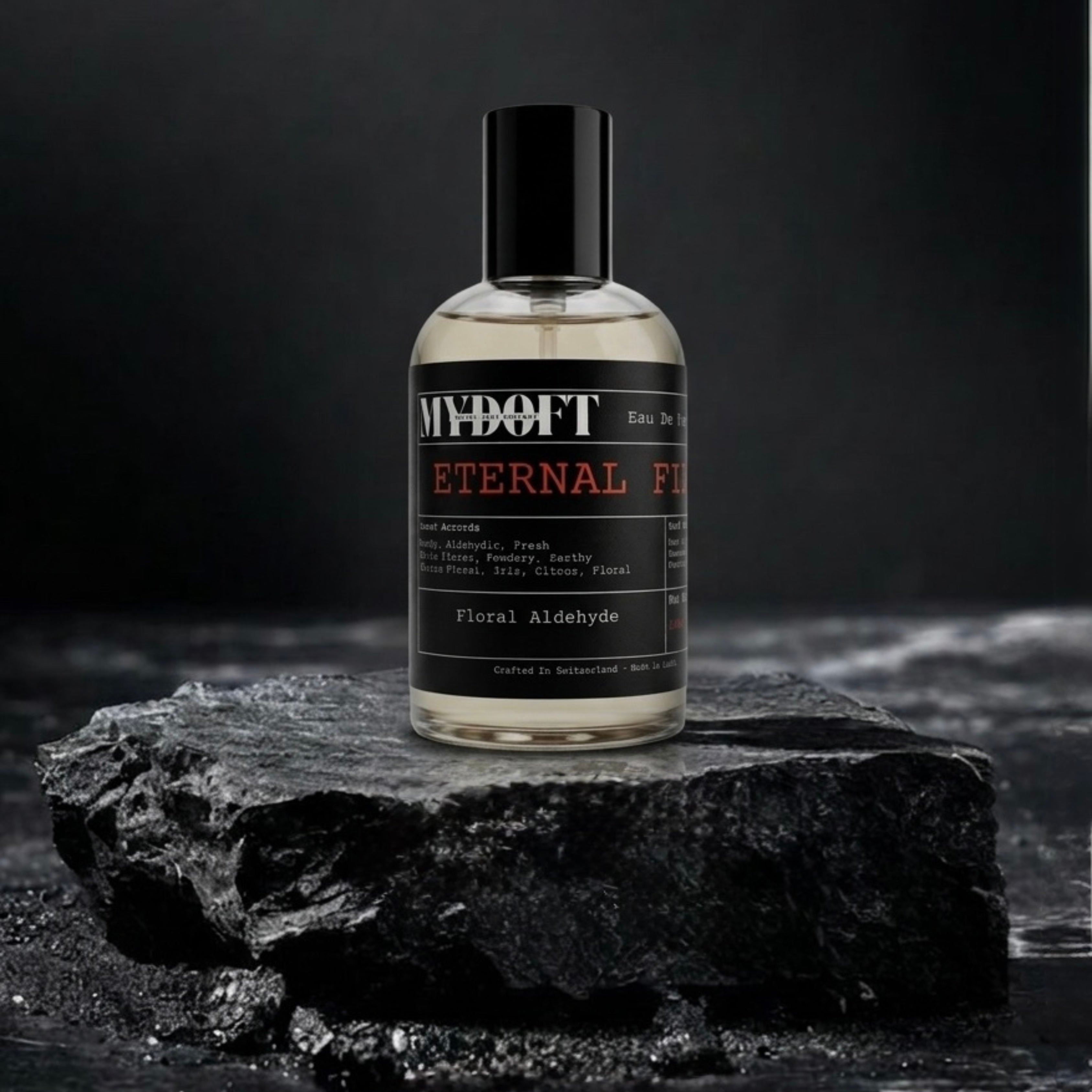 MYDOFT Eternal 5 | Eau De Parfum  Powdery Woody Iris Perfume with Musky White Floral & Citrus Notes | Women