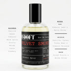MYDOFT Velvet Smoke | Eau De Parfum | Sweet Vanilla Tobacco Warm Spicy Perfume | Unisex