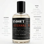 MYDOFT Eternal 5 | Eau De Parfum  Powdery Woody Iris Perfume with Musky White Floral & Citrus Notes | Women
