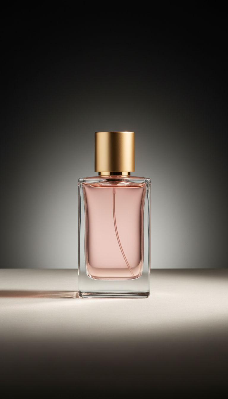 Rose élégante signature minimalist packaging