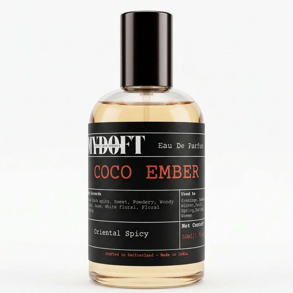 MYDOFT Coco Ember | Elegant & Distinctly Floral | Women | Inspired By Coco C@anel 50ml