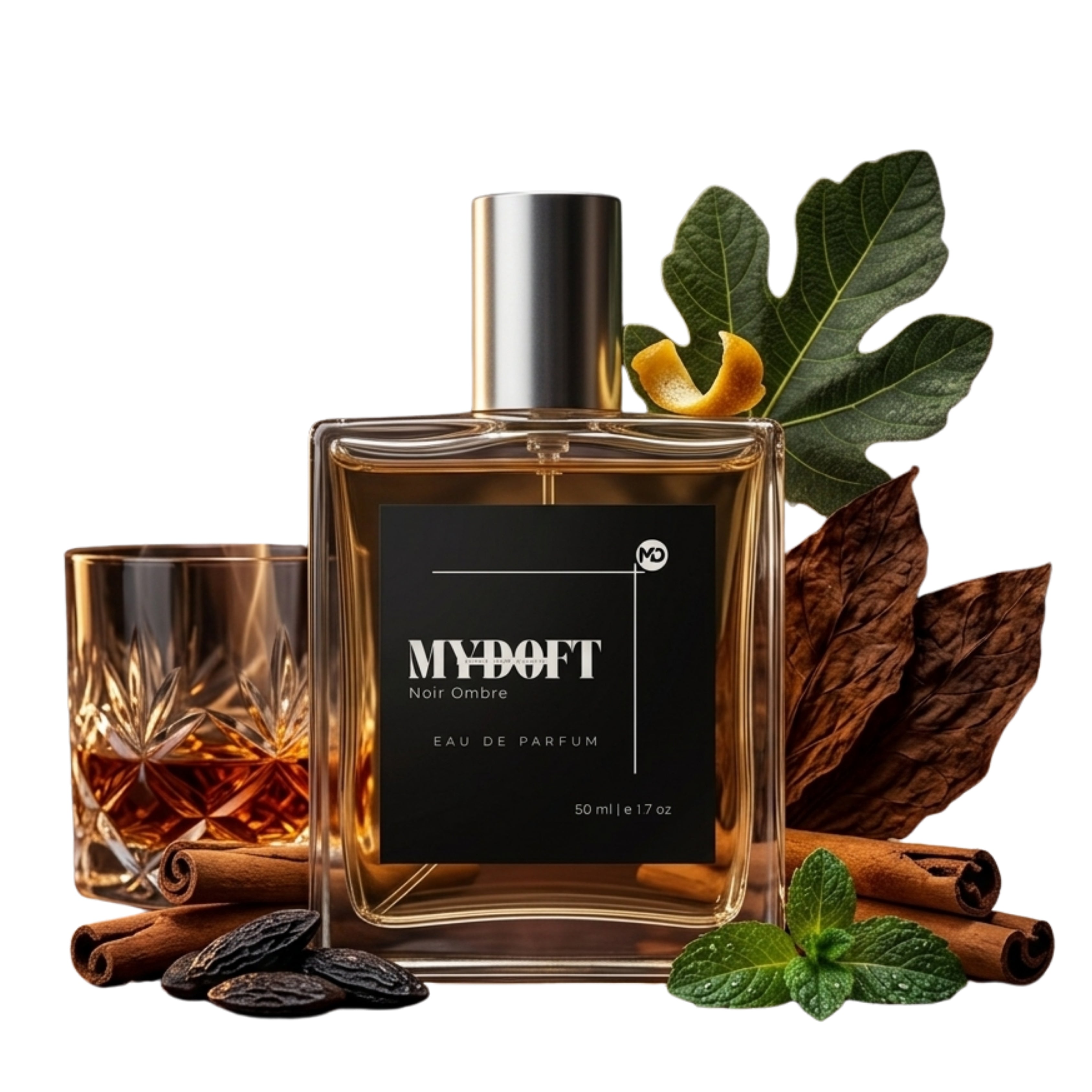 MYDOFT NOIR OMBRE | EDP | Inspired By Ombre Noire from Lalique | Men | 50 ml