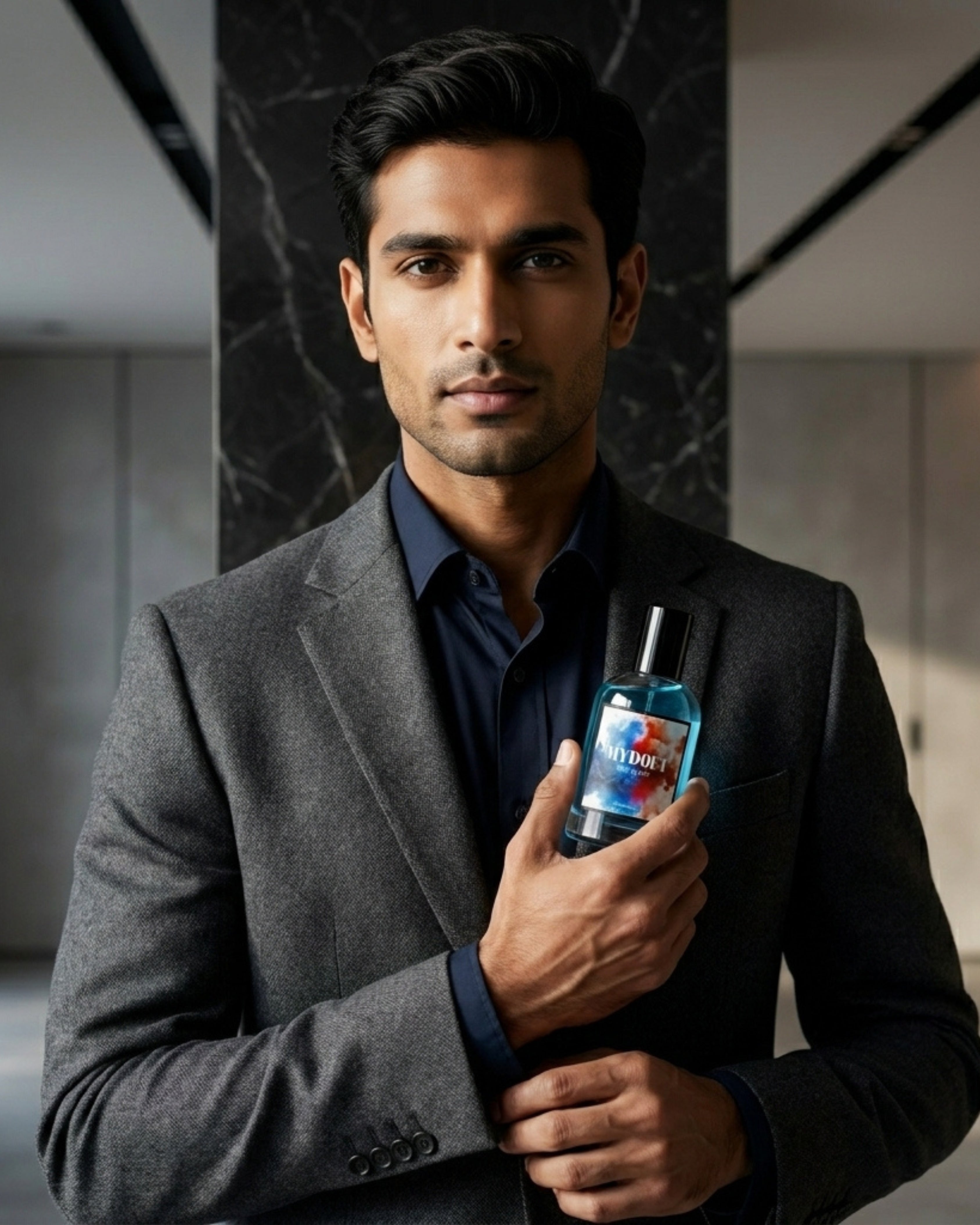 MYDOFT Sky Elixer | Extrait de Parfum | Aromatic Marine, Ozonic & Citrus Fresh Woody Amber Perfume | Unisex